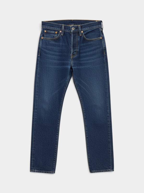 Straight Dark Indigo High-Rise Jeans
