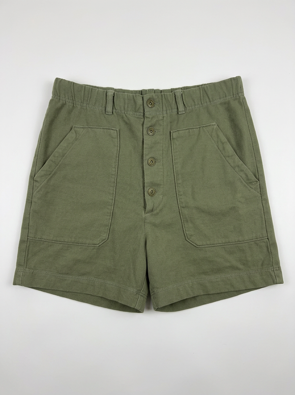 Lakeside Cotton-Jersey Shorts In Green