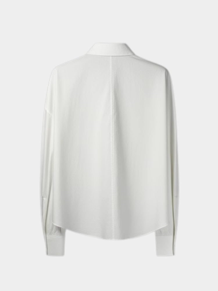 White Button-Down Shirt