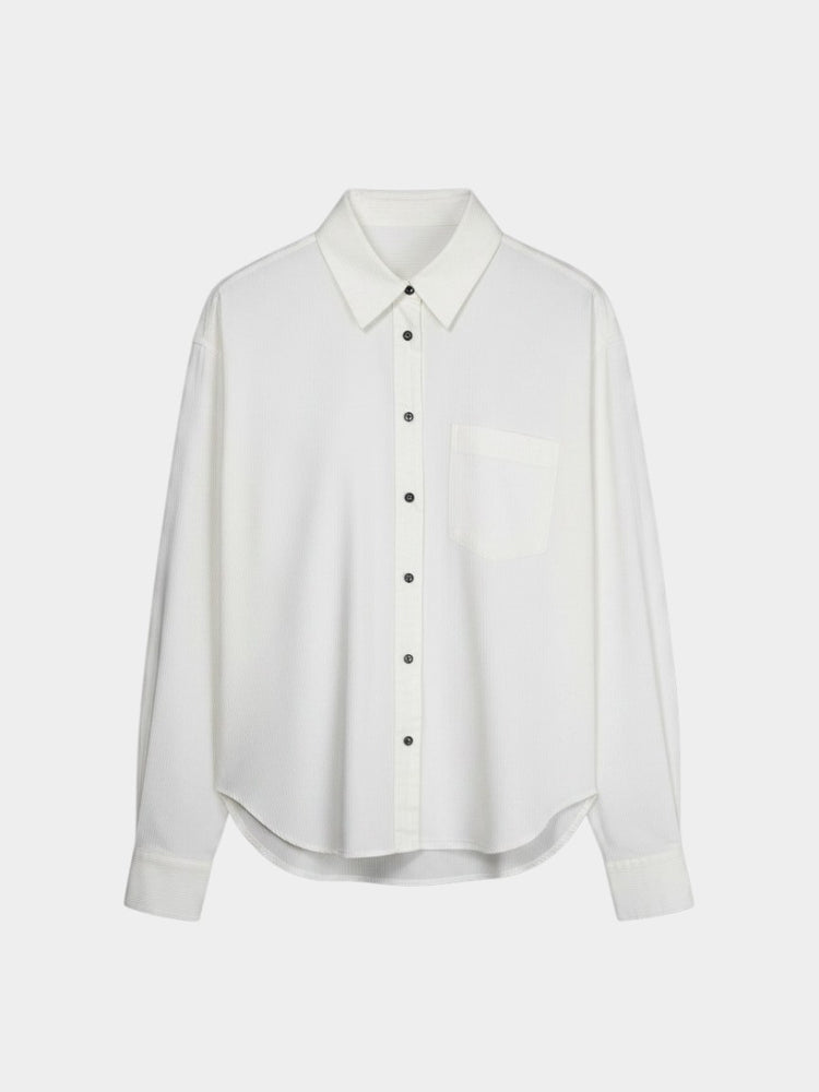 White Button-Down Shirt
