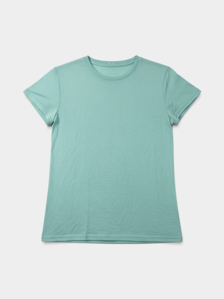 Mint Green Short Sleeve Crew Neck T-Shirt