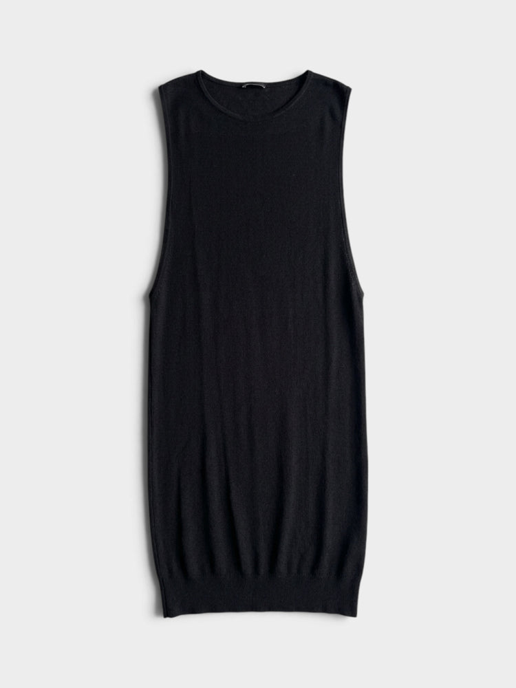 Kaubrey Oversize Sleeveless Knit Dress