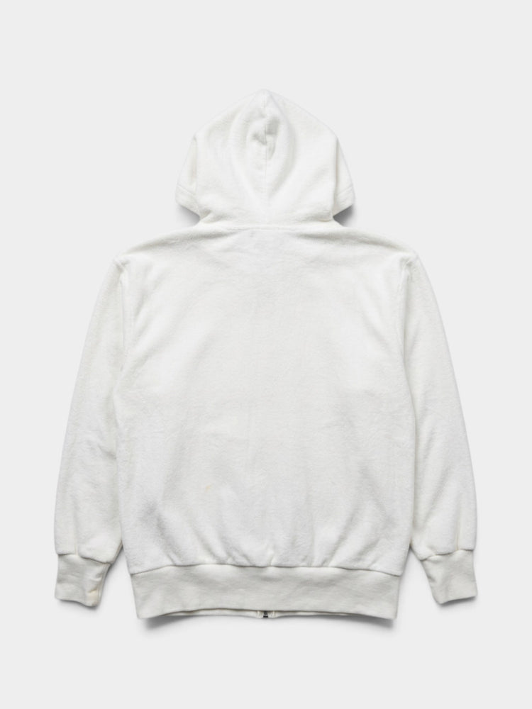 Towel Terry Boyfriend Zip Hoodie & Shorts Matching Set