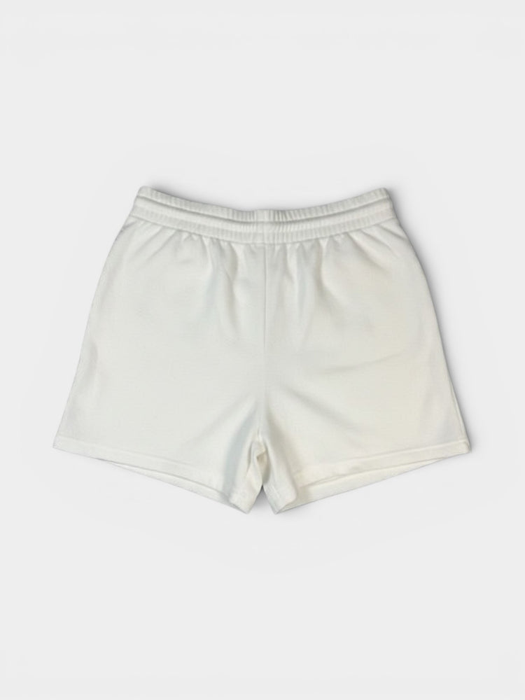 Towel Terry Boyfriend Zip Hoodie & Shorts Matching Set