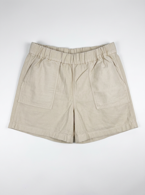 Patch-Pocket Pull-On Short