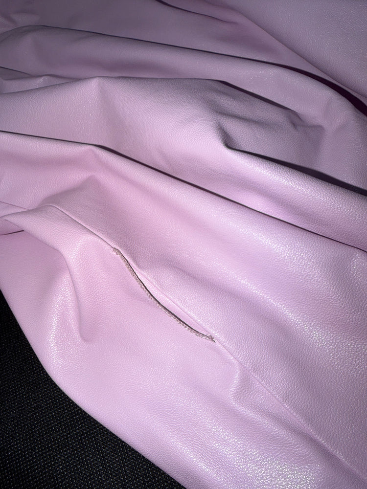 Lavender Mock-Neck Keyhole Maxi Dress