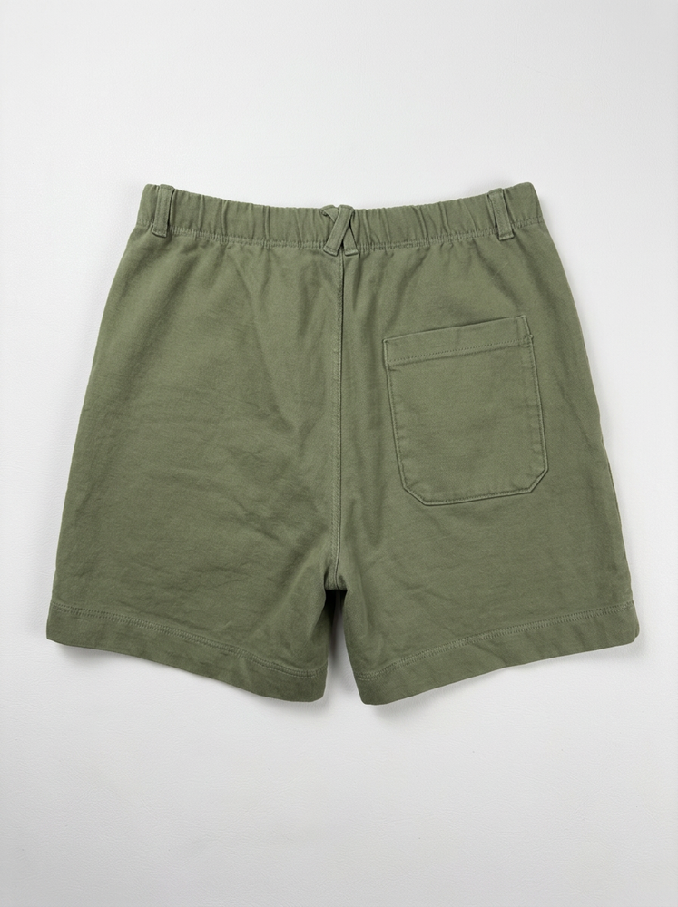Lakeside Cotton-Jersey Shorts In Green