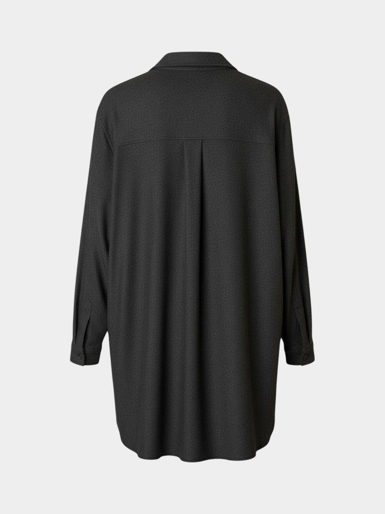 Dark Charcoal Gray Dress