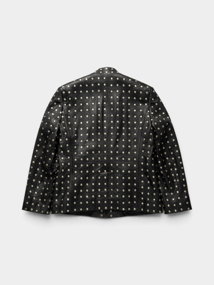 Black Studded Jacket Défilé SS2020