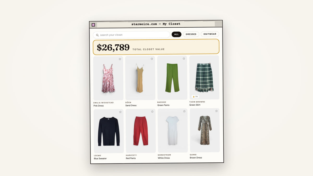 Understand Your Closet's Value